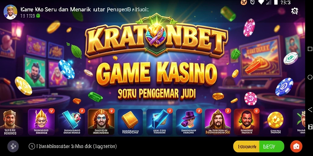Tampilan menarik dalam gameplay KRATONBET yang tidak terlupakan.