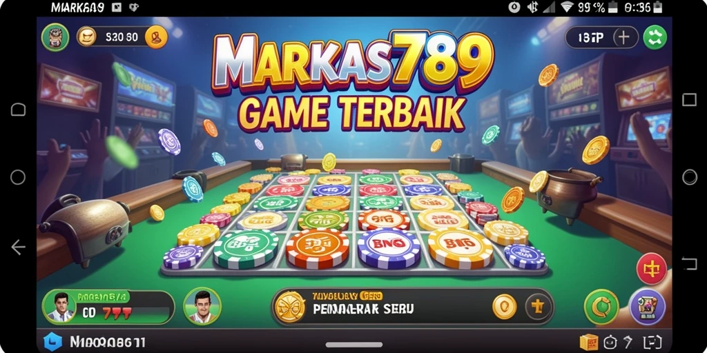 Tampilan gameplay seru Bingo di MARKAS789.