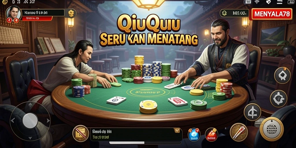 Gameplay QiuQiu seru dengan desain menarik
